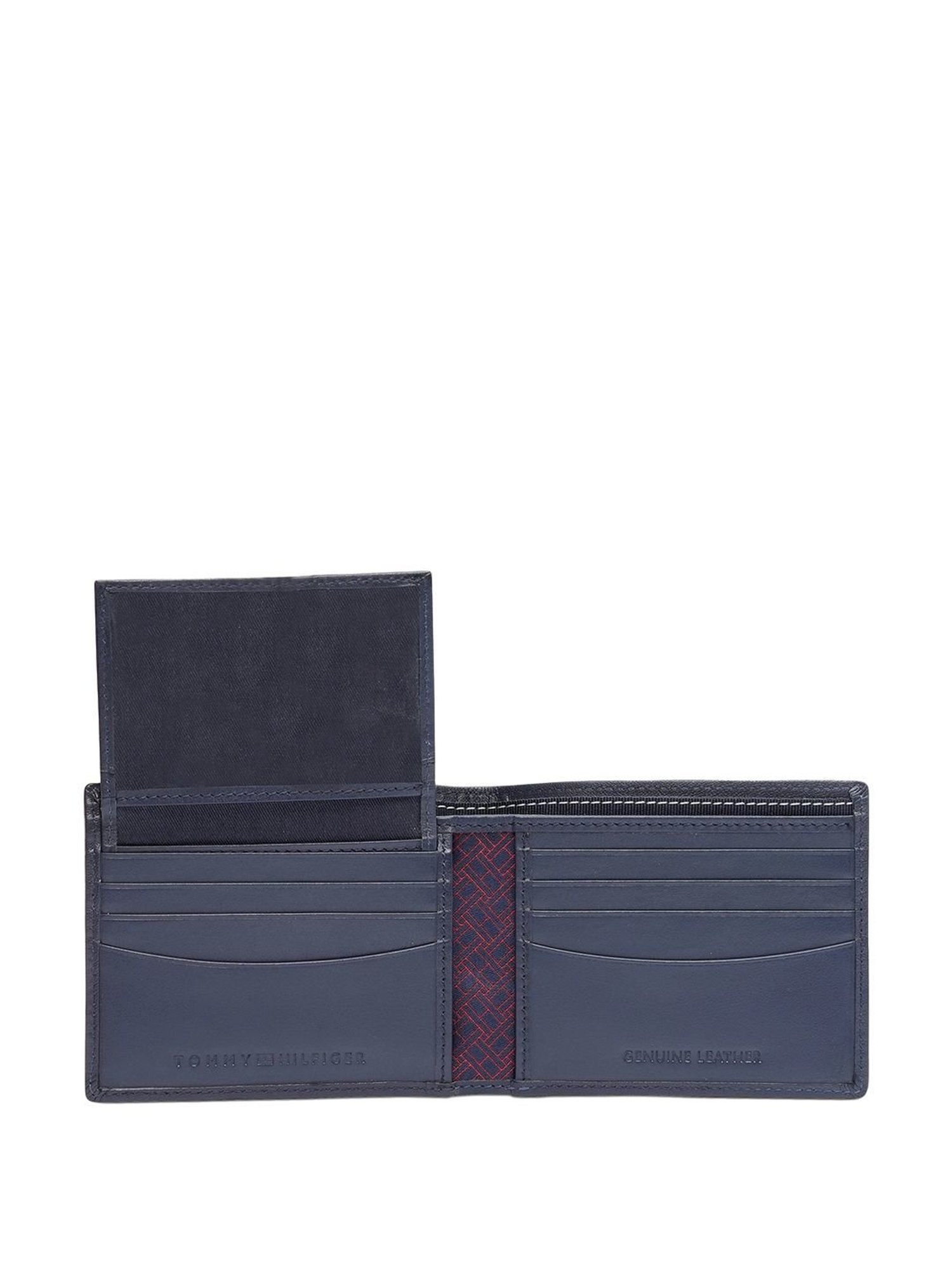 THE HOLISTIK Revival Black & Maroon Casual Leather Bi-Fold Wallet for Men