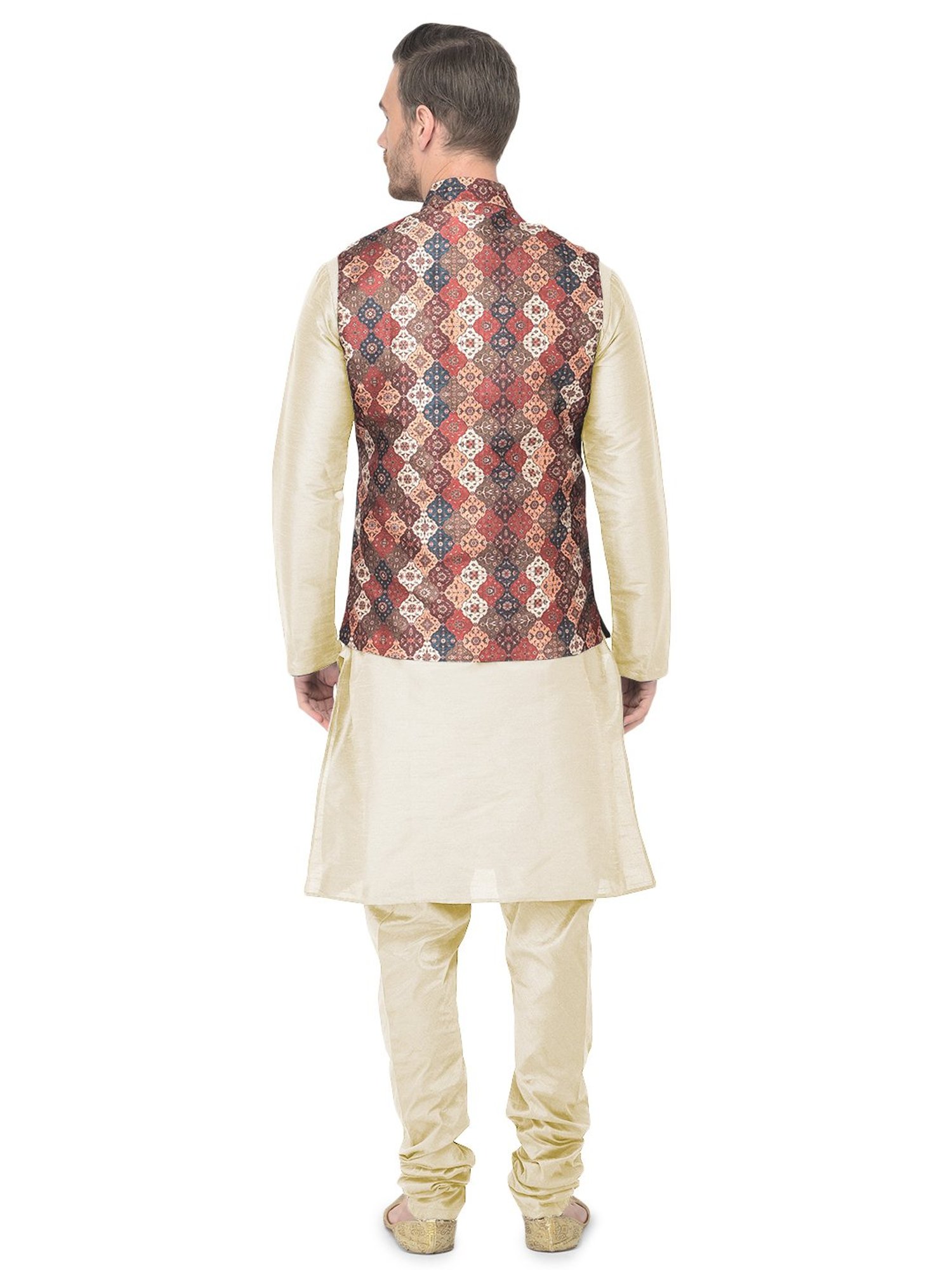 SG LEMAN Yellow Regular Fit Printed Kurta Set