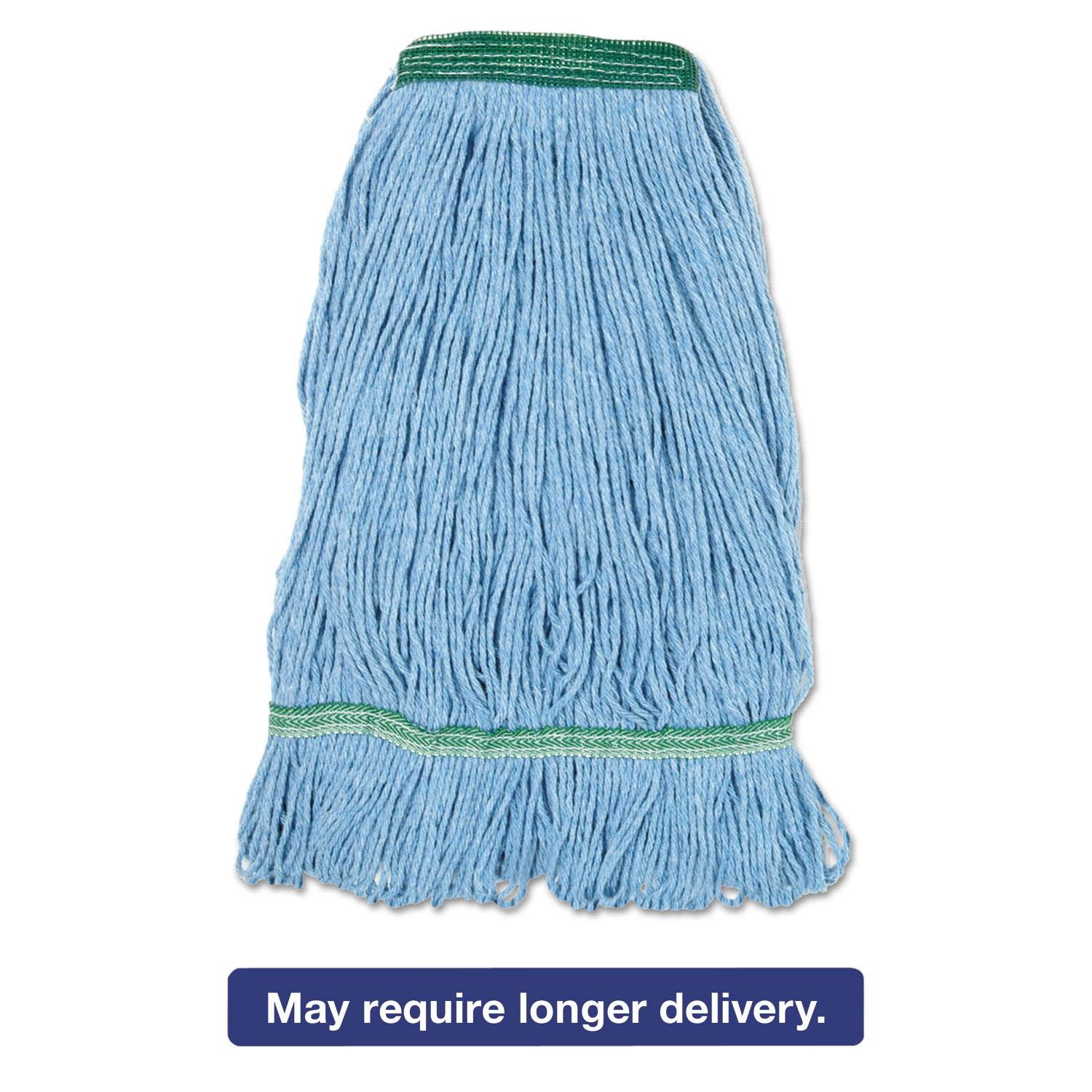 Boardwalk Blue Dust Mop Head Medium Looped End 502BLNB