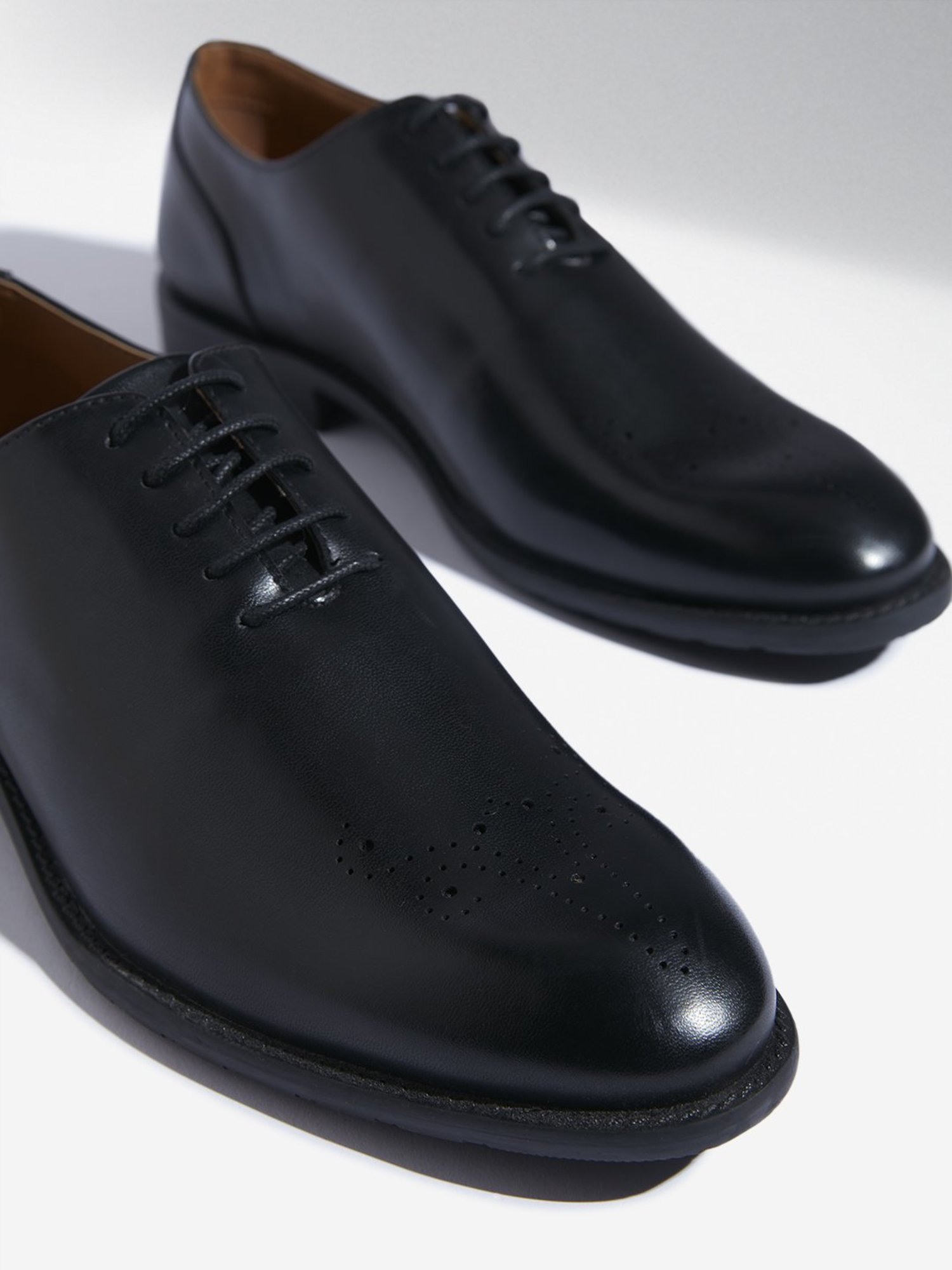 SOLEPLAY by Westside Black Lace-Up Formal Shoes