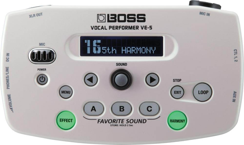 Boss VE-5 Vocal Processor (White)