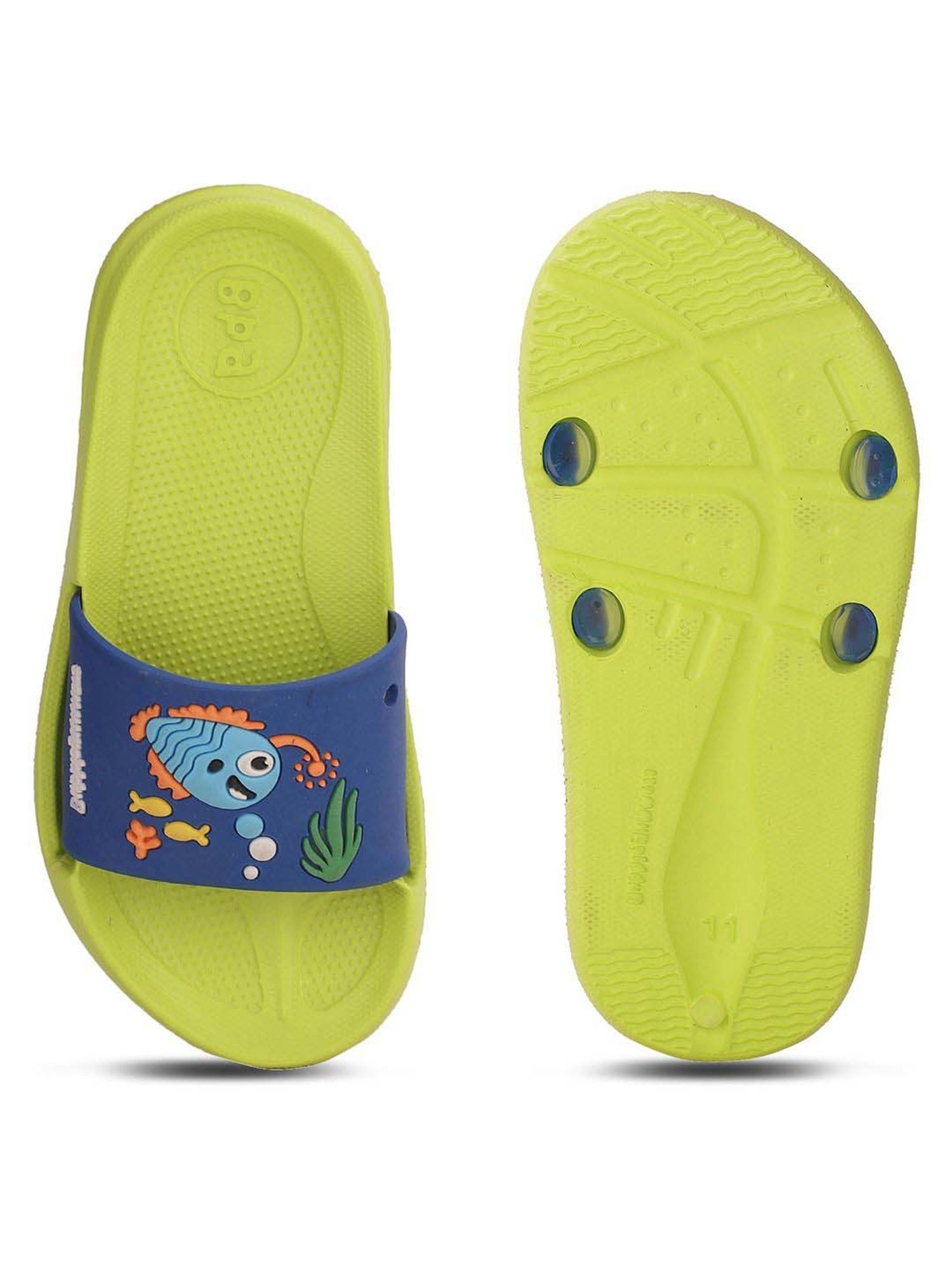 Bubblegummers by Bata Kids Blue & Green Slides