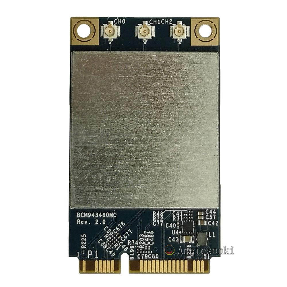 Broadcom BCM943460MC 802.11 a/b/g/n/ac 3x3 Wireless Mini PCIe WiFi card 2.4G&5G 867m for AP.PLE