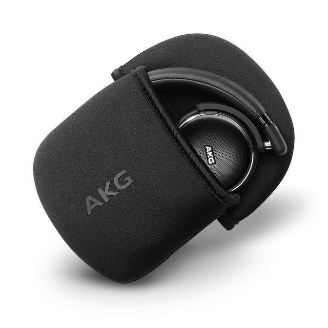 AKG N60NC On-Ear Noise-Cancelling Bluetooth Headphones with Built-In Remote and Mic (Black)