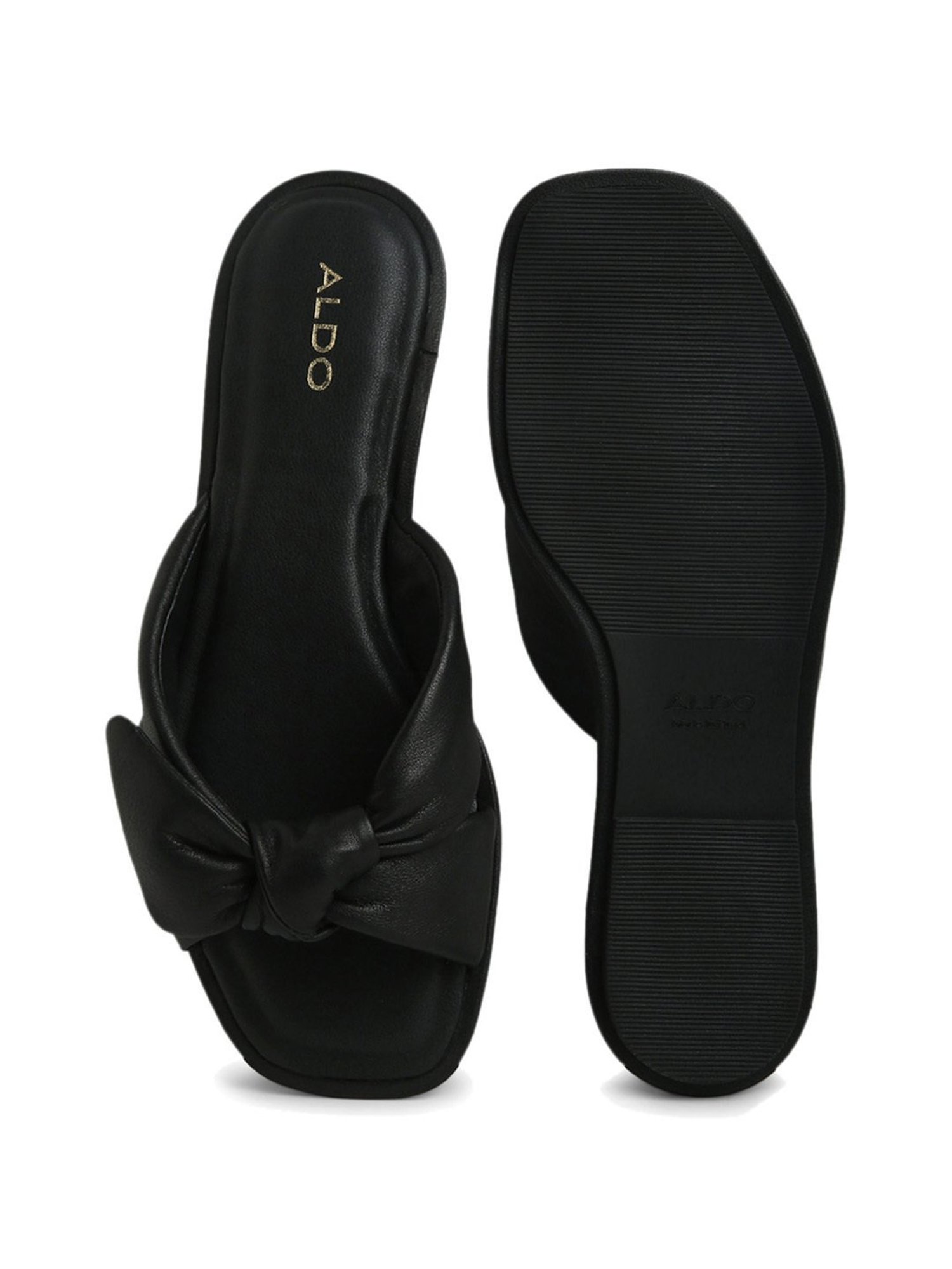 Aldo Women's Black Casual Sandals