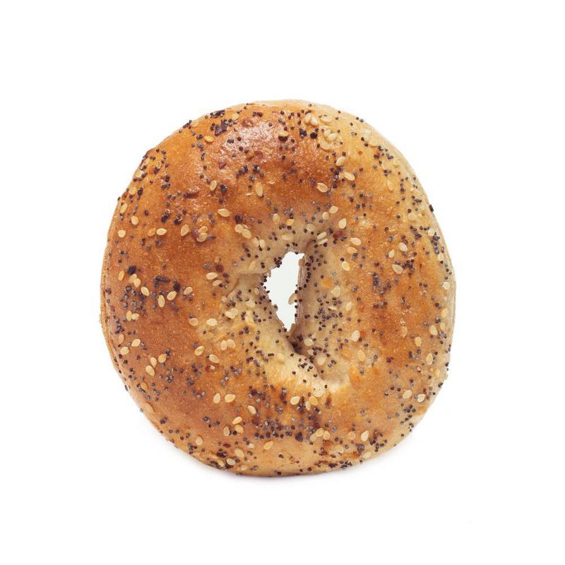 Silver Hills Bakery Organic Sprouted Power Bagels Everything - 14oz/5ct