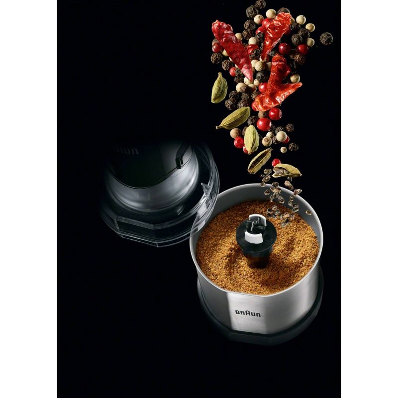 Braun 1.5-Cup Chopper Attachment - Stainless Steel - MQ20BK