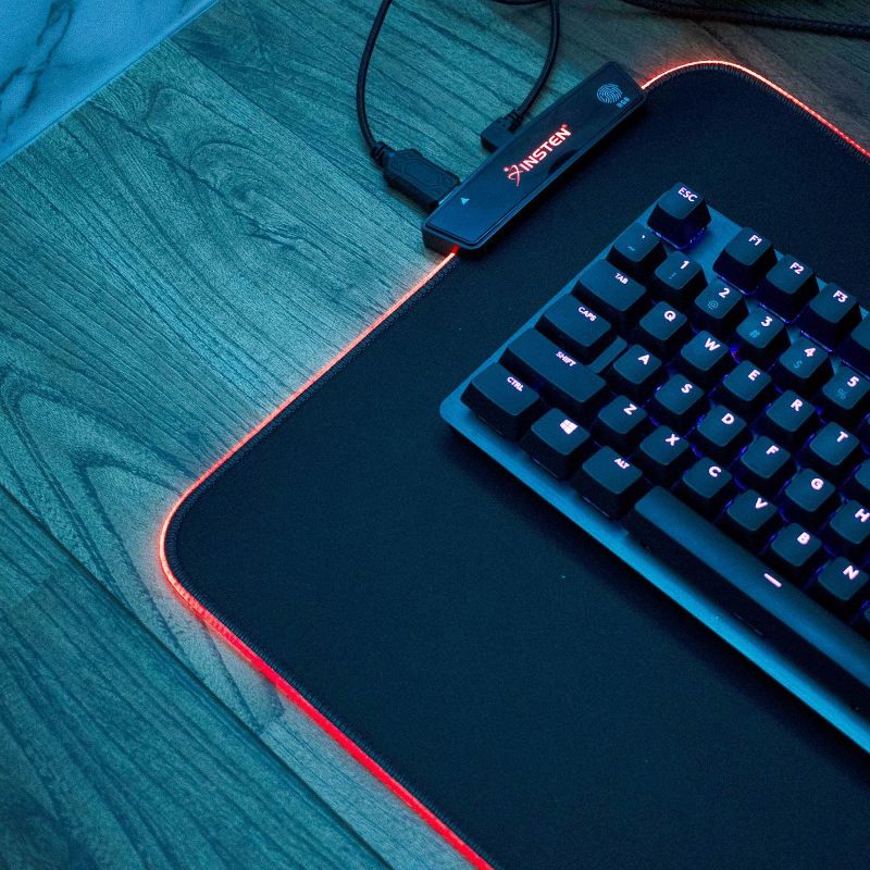 Lenovo Legion M200 RGB Gaming Mouse-WW - Optical - Cable - Black - USB - 2400 dpi - Scroll Wheel - 5 Button(s) - Symmetrical