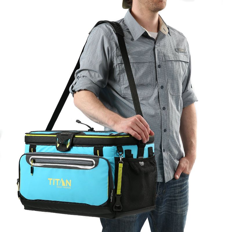 California Innovations Titan Deep Freeze 30qt Zipperless HardBody Cooler - Blue