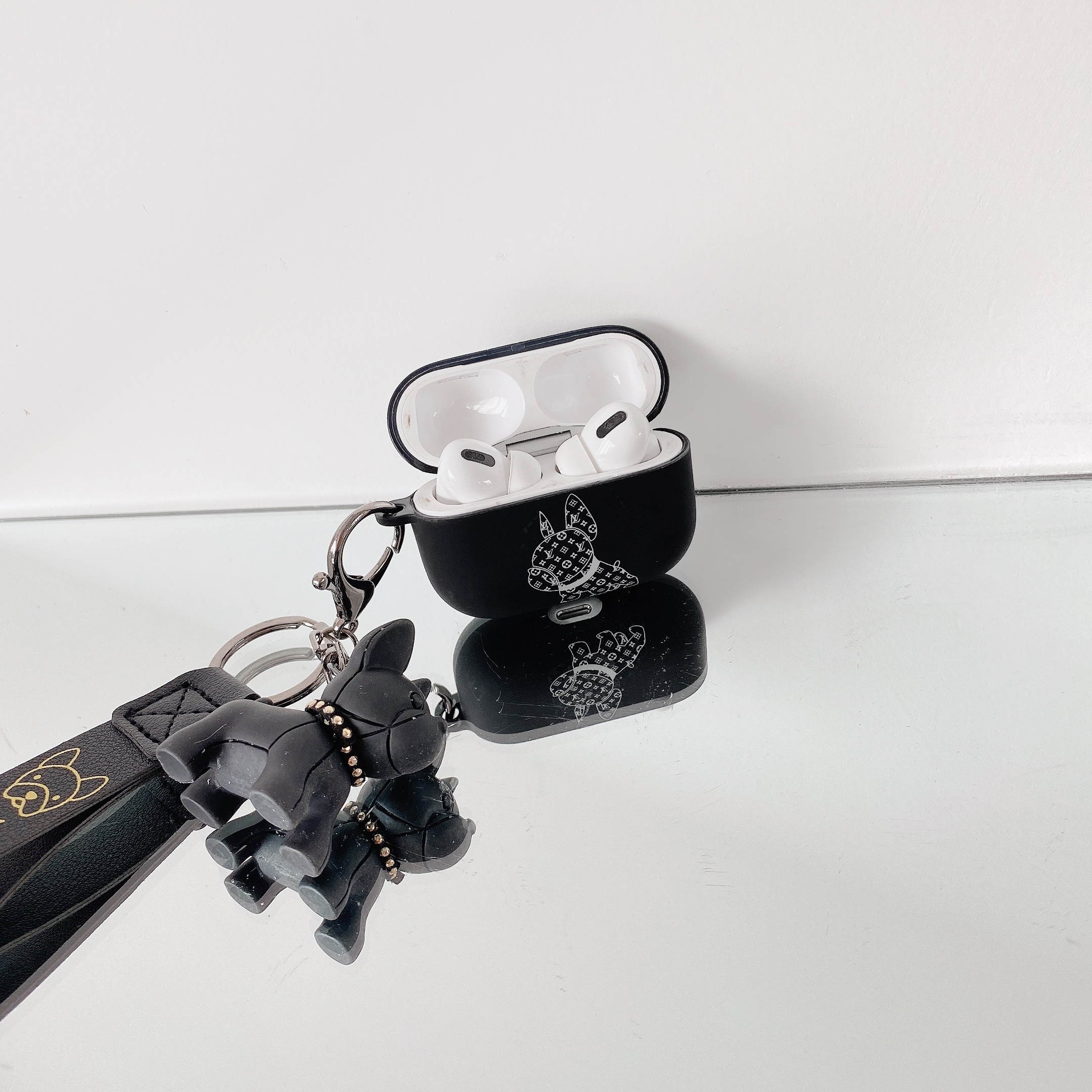 Case for AirPods Pro Case Cute Case for AirPods 3 Kids Girls Teens Women Boys With Pretty Design With Keychain Pretty Design