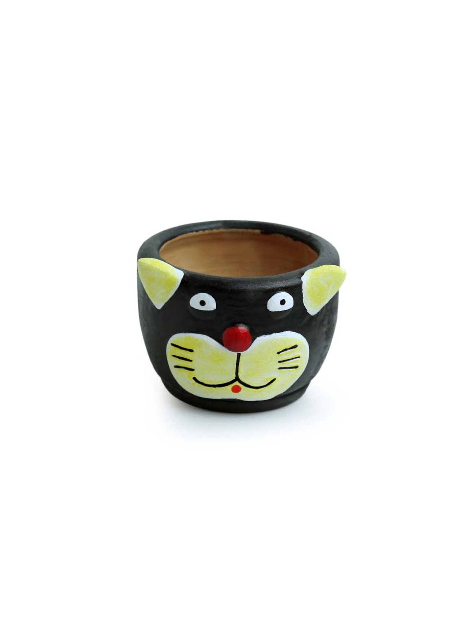 TAYHAA White Ceramic Leaf Shape Vase