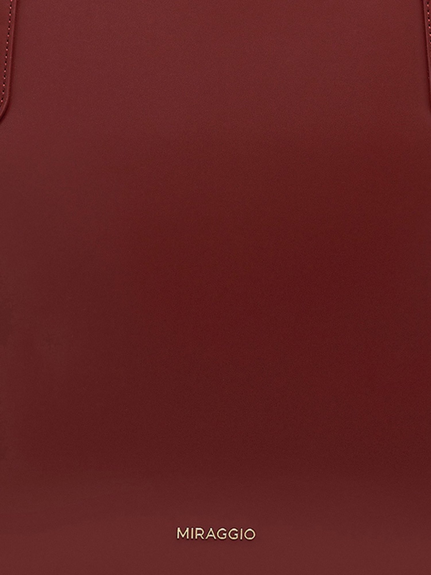 Miraggio Kate Maroon Large Tote Handbag
