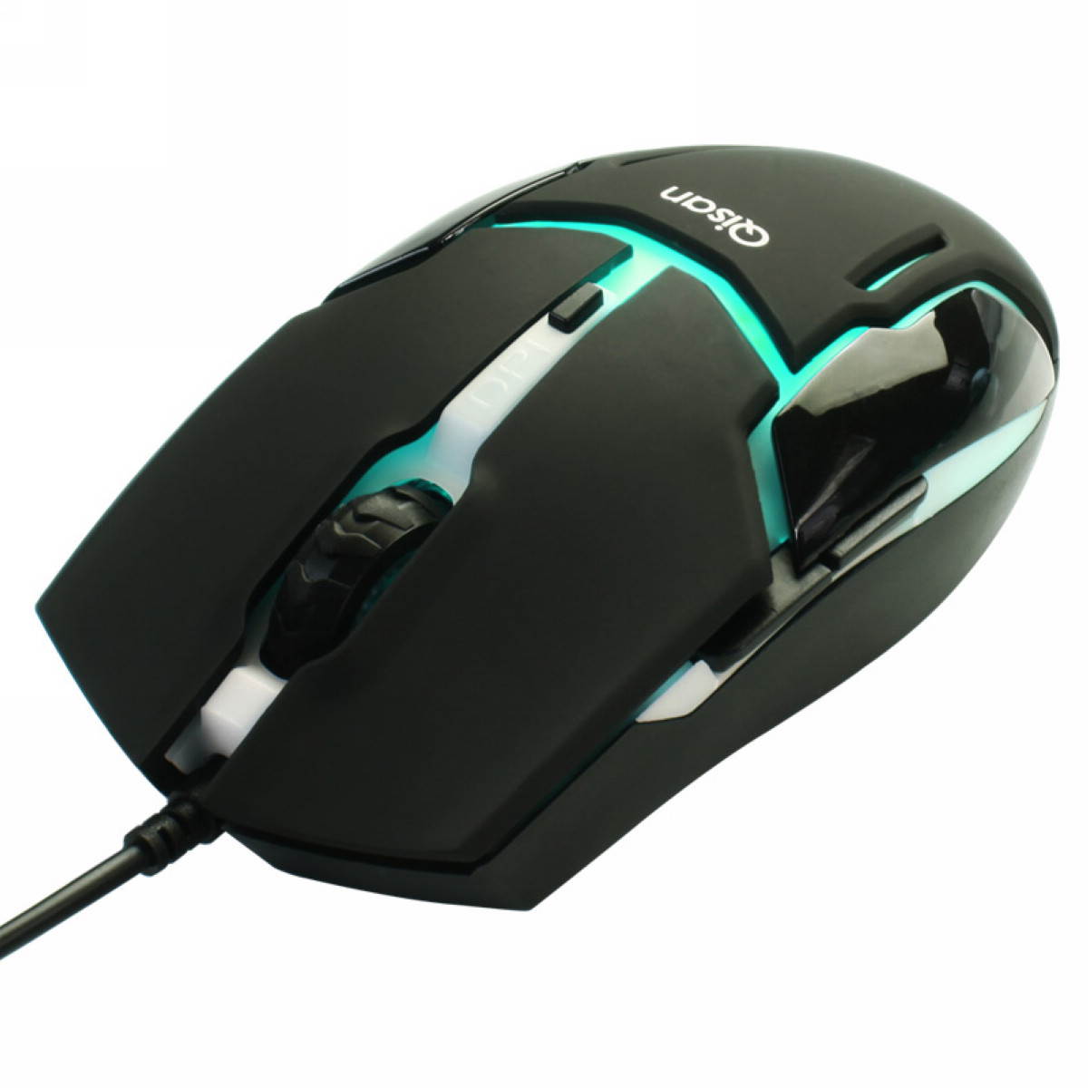Qisan X5 Chameleon 7 Colors LED Backlight USB Wired Gaming Mouse