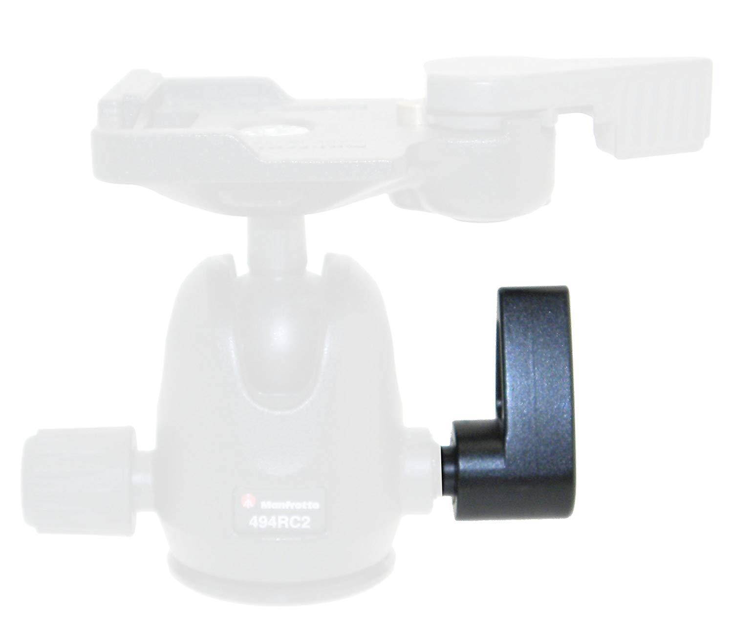 Boss Adapter & Metal Control Lever / Bogen / Manfrotto Tripod Head Female to Male for Clamp Replacement Desmond (Compatible with Bogen / Manfrotto / Gitzo Heads)