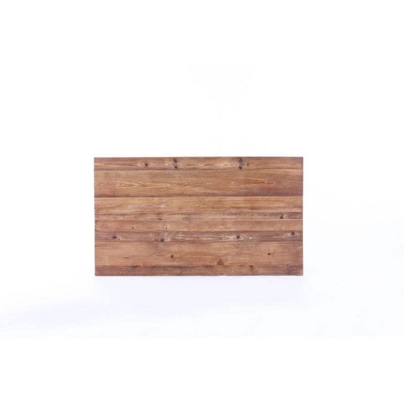 42" Exeter Coffee Table Natural/Black - Summerland Home