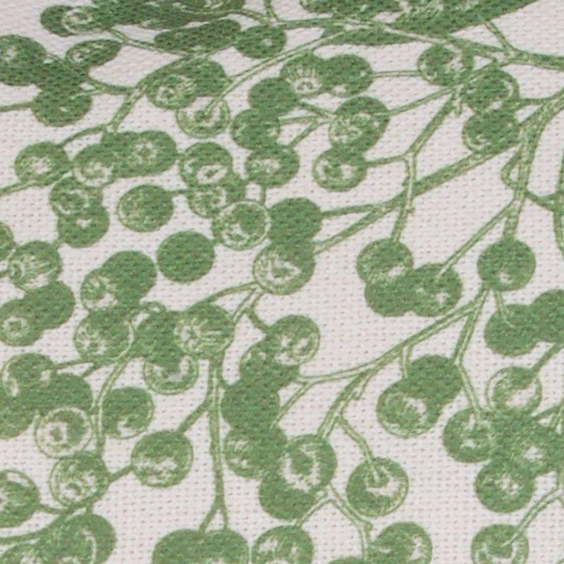 22"x22" Loretta Leaf Whipstitch Reversible Pillow Green - Décor Therapy