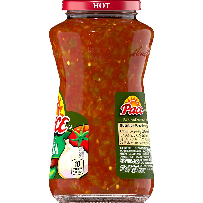 Pace Hot Chunky Salsa 16oz
