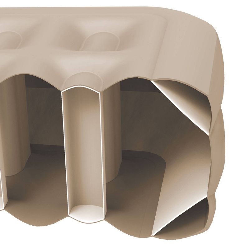 Living iQ Inflatable Portable Small Travel Size Kids Toddler Sleeping Blow Up Air Bed Mattress with Electric Pump and Headboard, Marvel Avengers