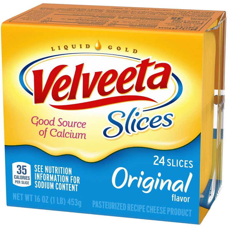 Velveeta Cheese Slices - 16oz/24ct