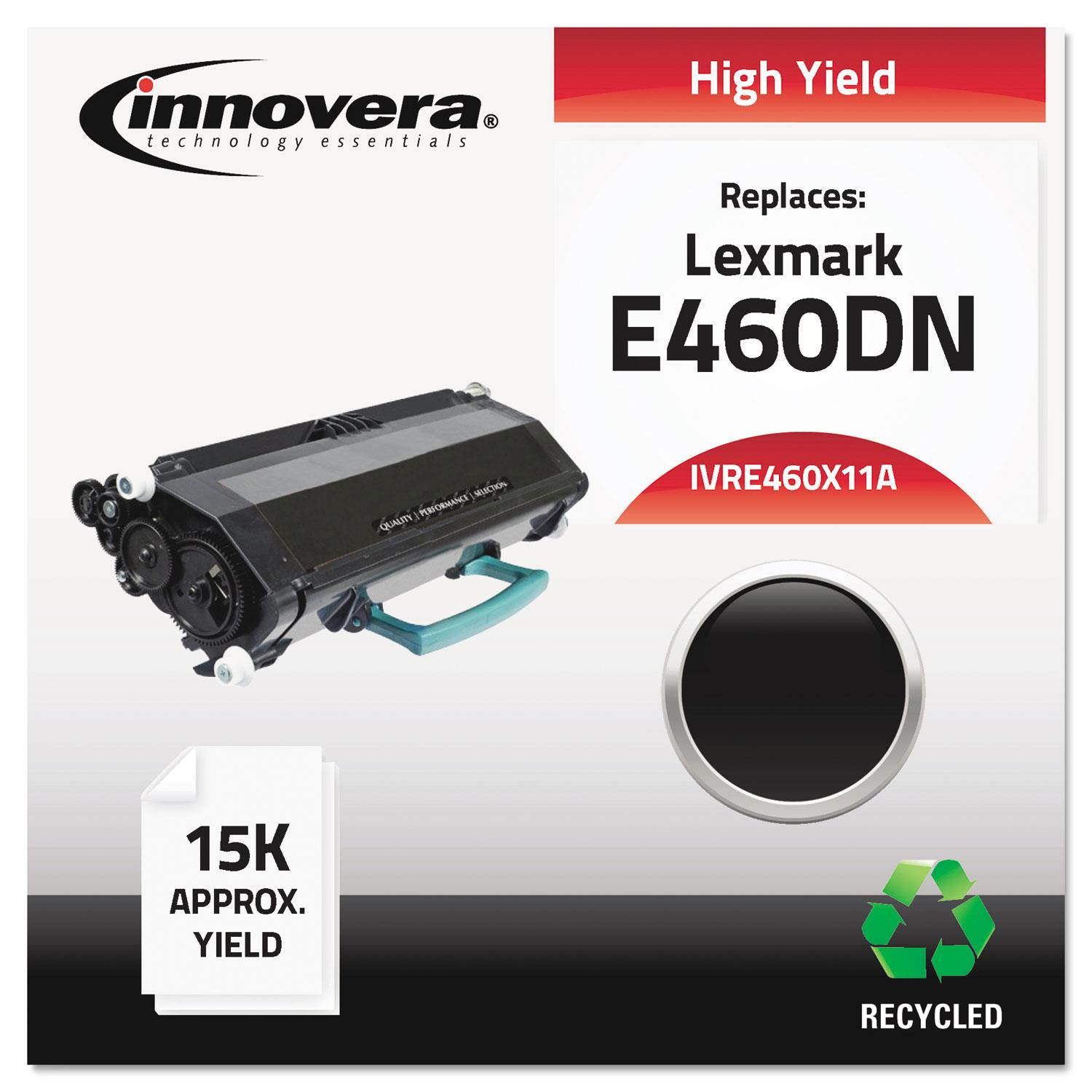 Innovera Remanufactured E460X11A E460DN Toner IVRE460X11A