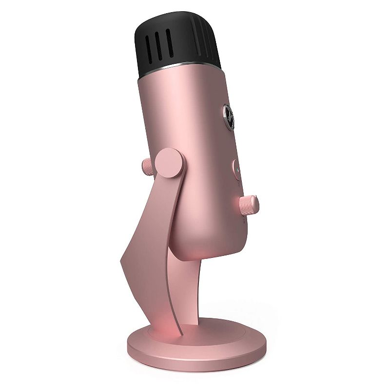 Arozzi Colonna USB Microphone for Streaming and Gaming - Rose Gold (COLONNA-ROSEGOLD)