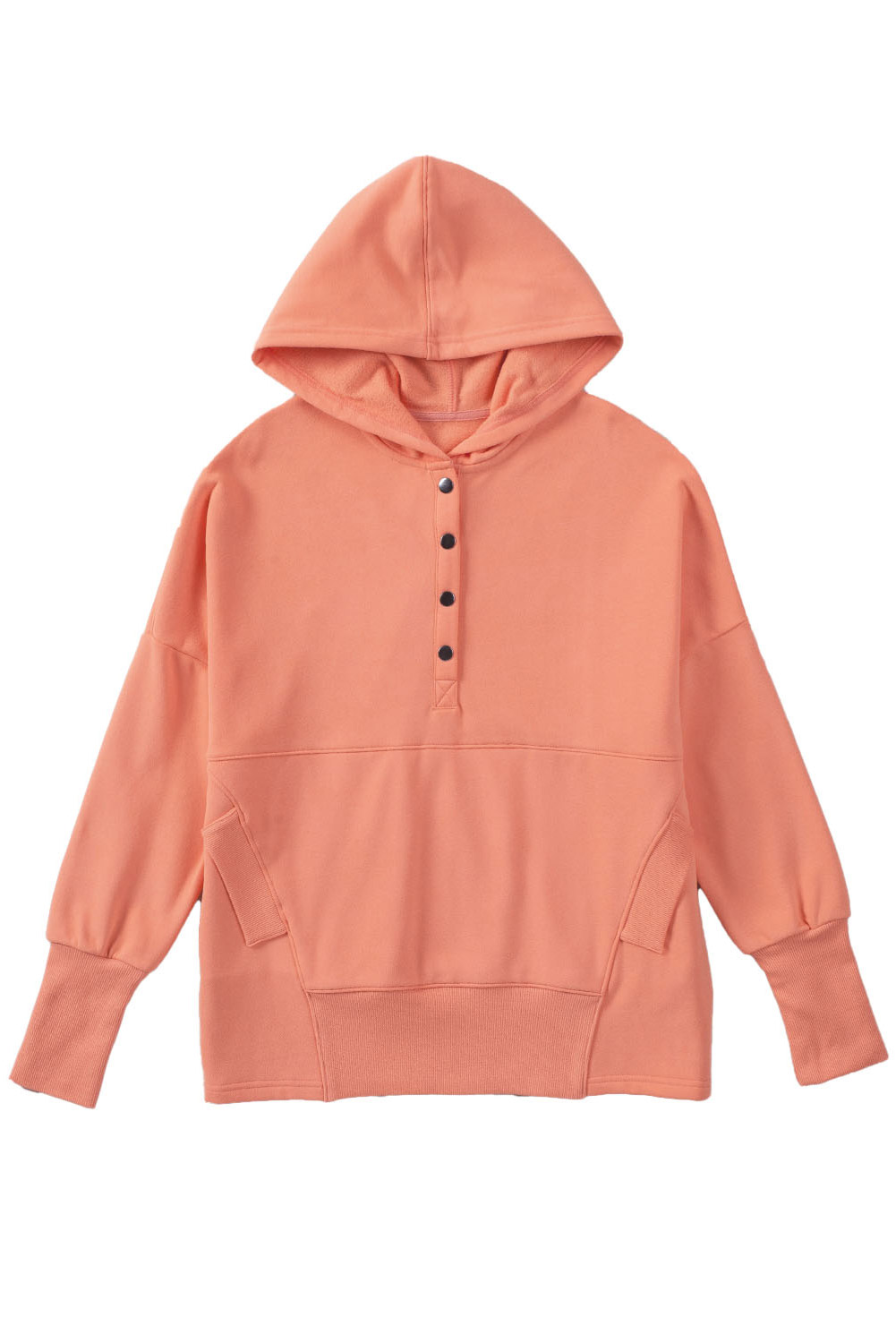 Pink Sequins Candy Cane Round Neck Sweatshirt