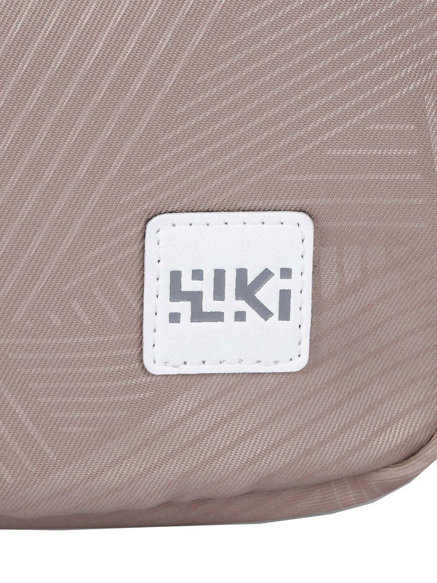 Louis Stitch Brunette Brown Leather Medium Toiletry Pouch