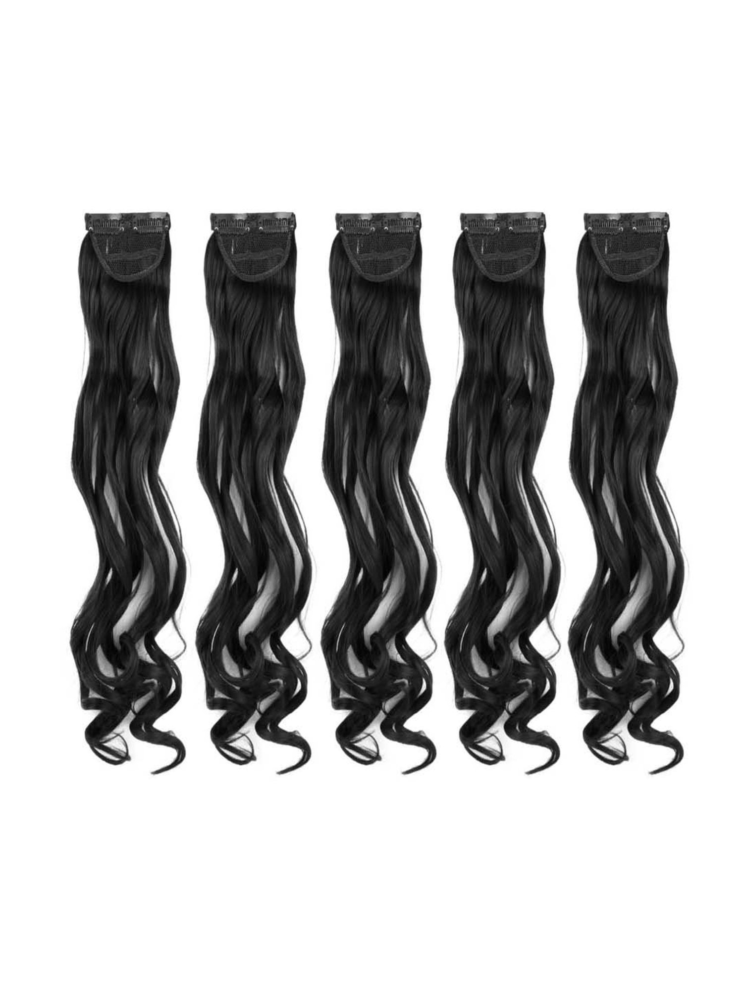 Streak Street Curly Jet Black Ponytail