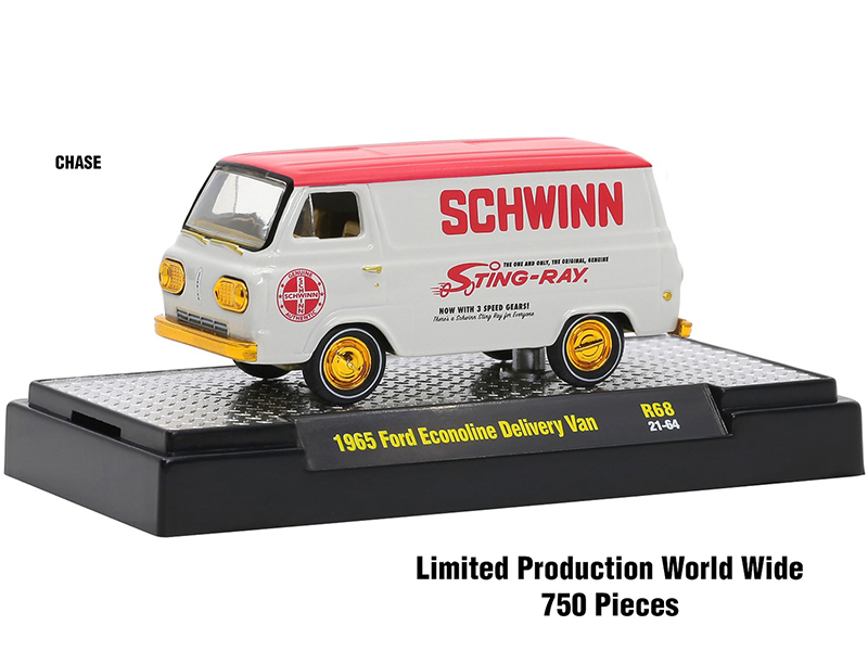 "Auto Trucks" 6 piece Set Release 68 IN DISPLAY CASES Limited Edition to 8400 pieces Worldwide 1/64 Diecast Model Cars by M2 Machines