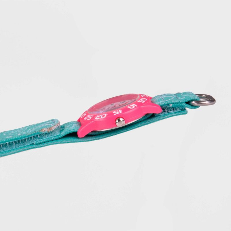 Girls' Disney Ariel Plastic Time Teacher Watch - Blue