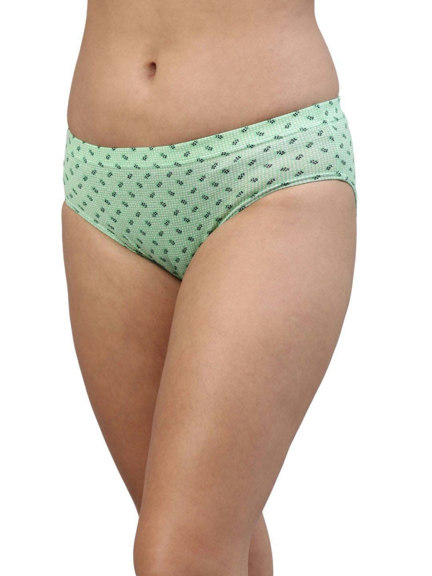 FEELINGS Assorted Color Cotton Printed Hipster Panties - Pack of 3