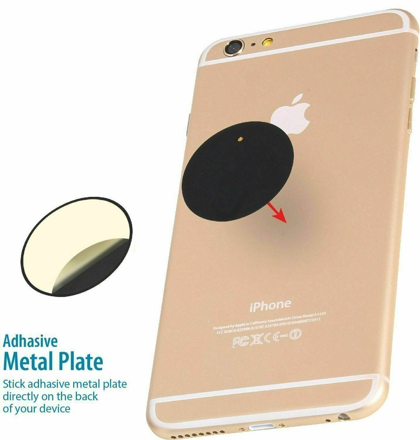 Universal Magnetic Car Mount Holder Dash Windshield Suction Cup For Cell Phone