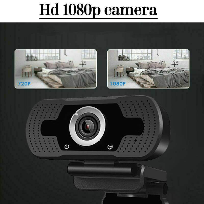 HD 1080P Webcam Auto Focusing Web Camera Cam With Built-in Microphone For PC Laptop Desktop