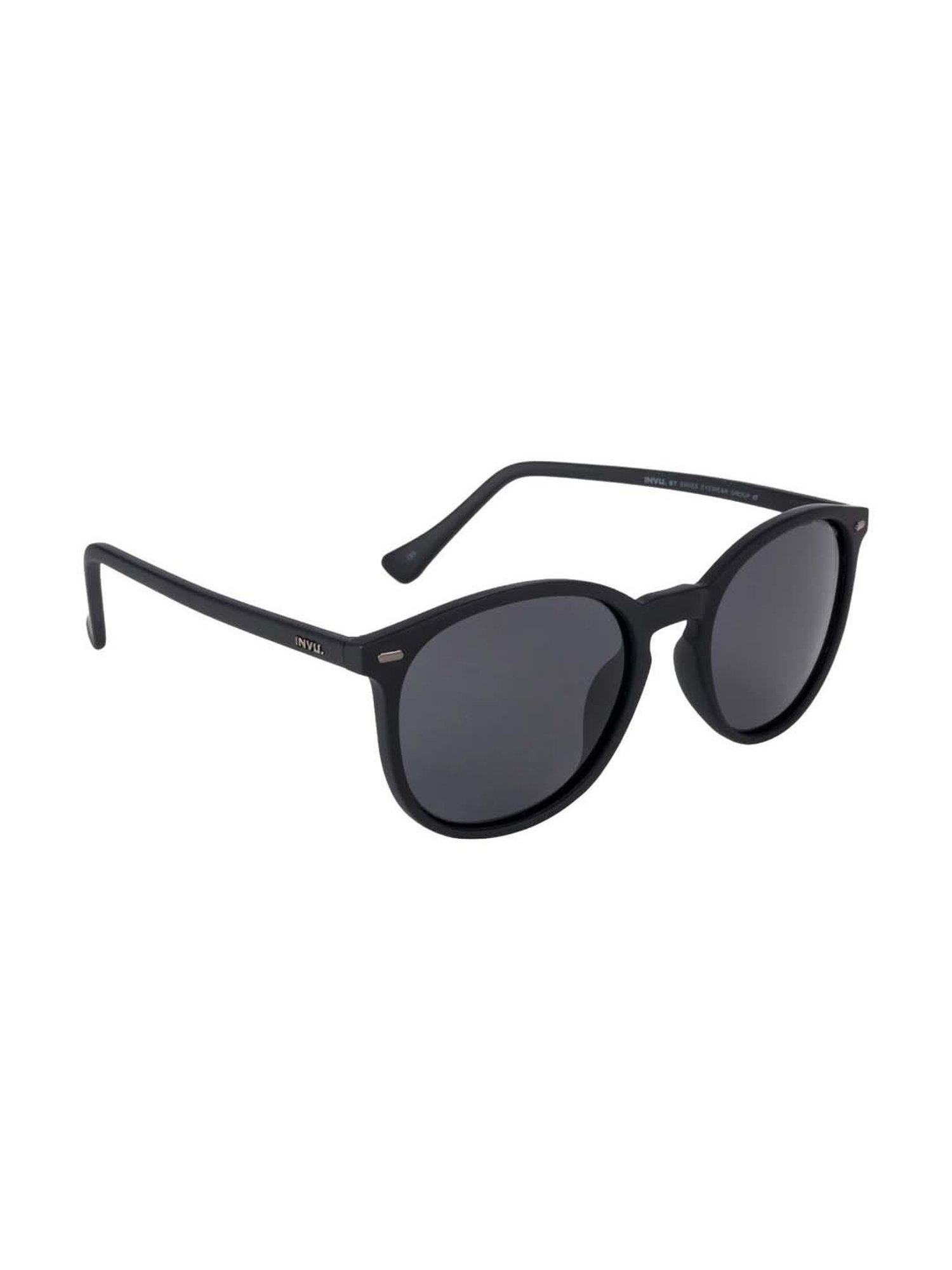 INVU Grey Oval UV Protection Sunglasses for Men