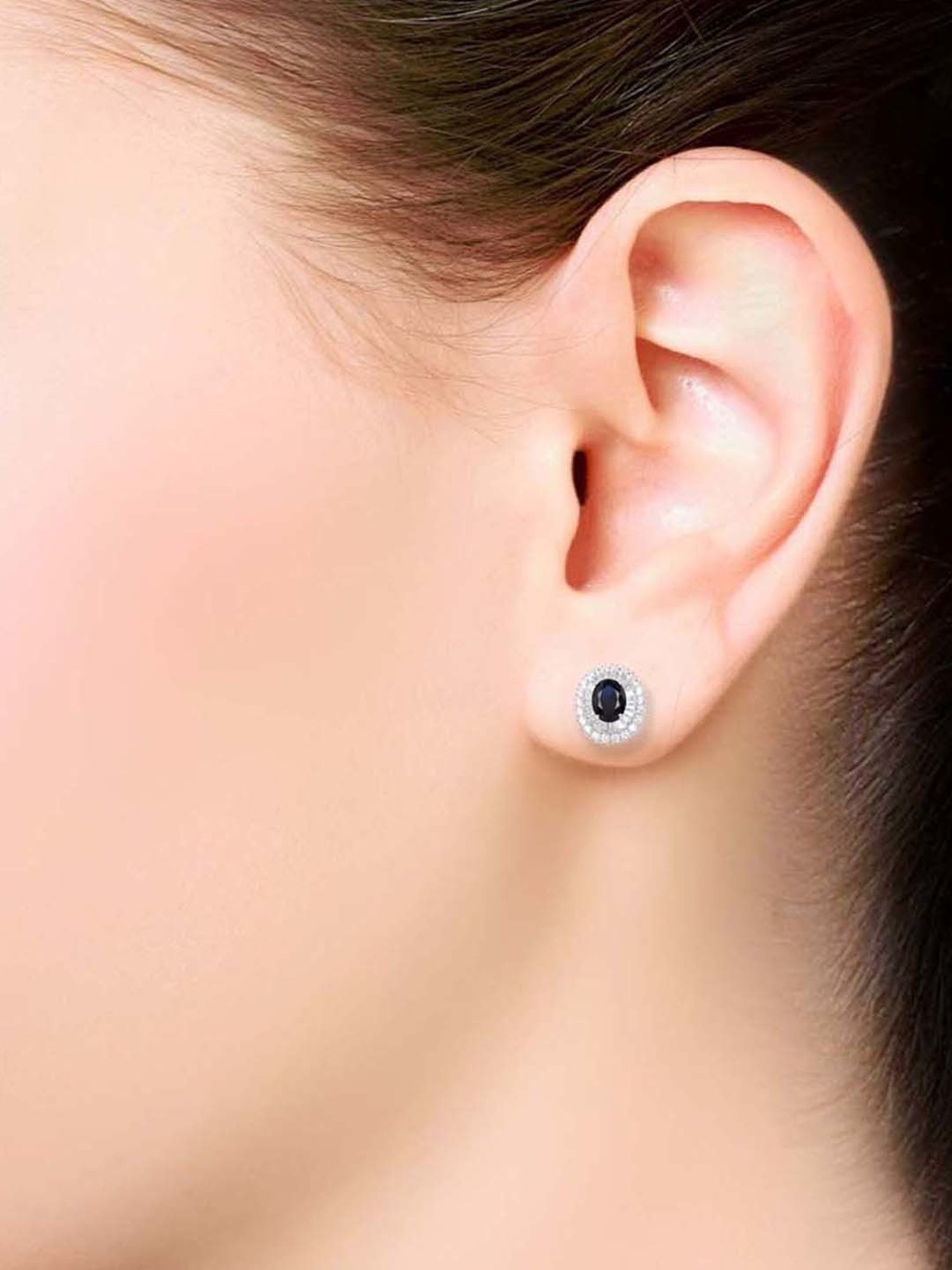 The Real Effect London 800 Silver Earrings for Women