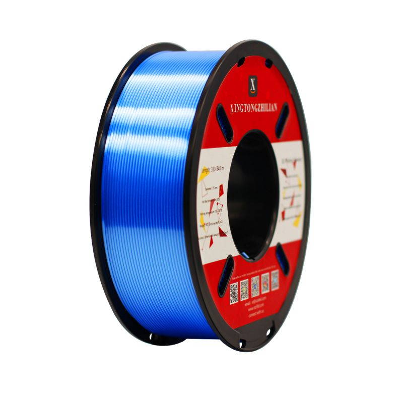 XTZL3D | Silk PLA Filament for 3D Printer, Blue,1kg, 1.75mm