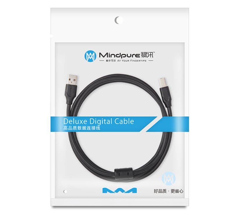 Mindpure B002 USB High Speed Printing Cable
