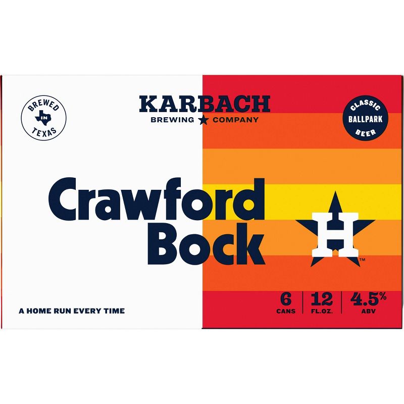Karbach Crawford Bock Beer - 6pk/12 fl oz Cans