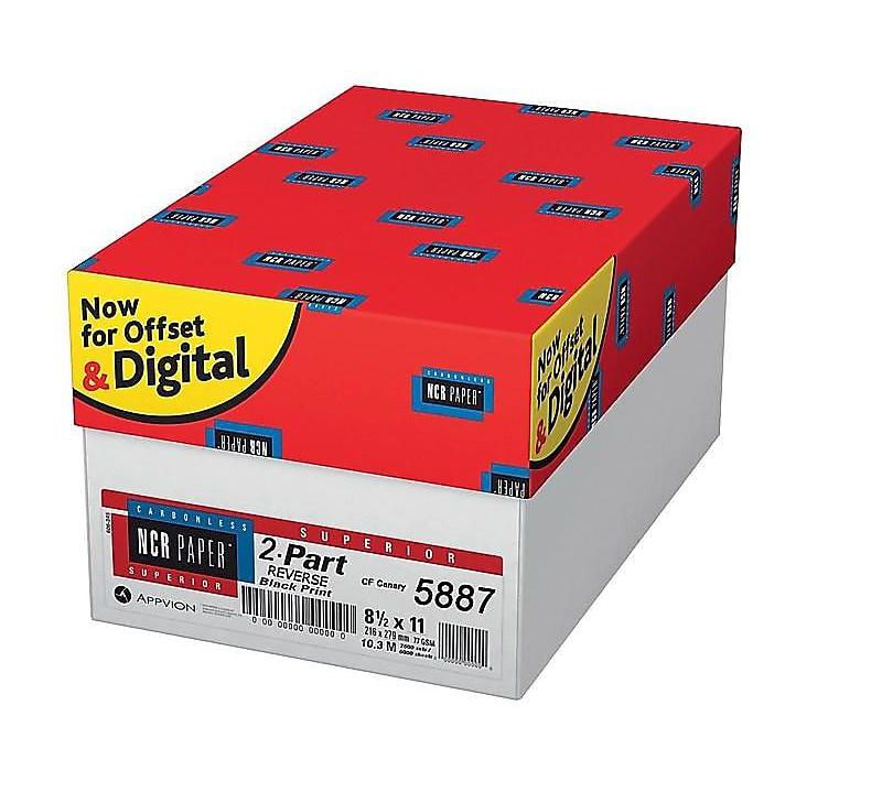 NCR Paper Superior 8.5 x 11 Carbonless Paper 5887NCASE
