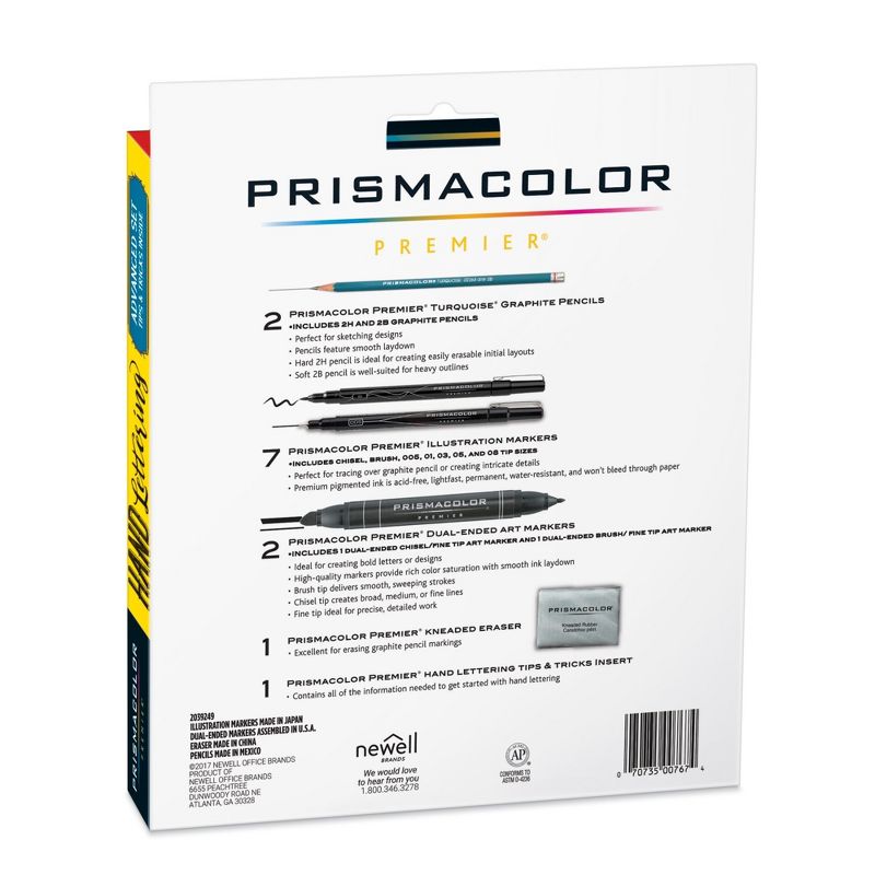 Prismacolor Premier 13pc Hand Lettering Advanced Set