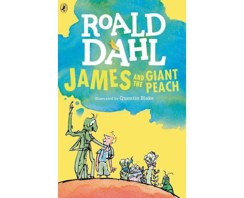 James and the Giant Peach - by Roald Dahl (Paperback)