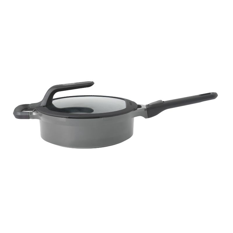 BergHOFF GEM 10" Stay-Cool Covered Saute Pan, Grey