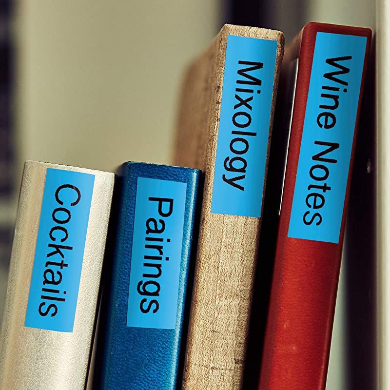 Genuine PTouch TZE541 Tape 34 07 Standard Laminated PTouch Tape Black on Blue for Indoor or Outdoor Use WaterResistant 262 ft 8 m SinglePack