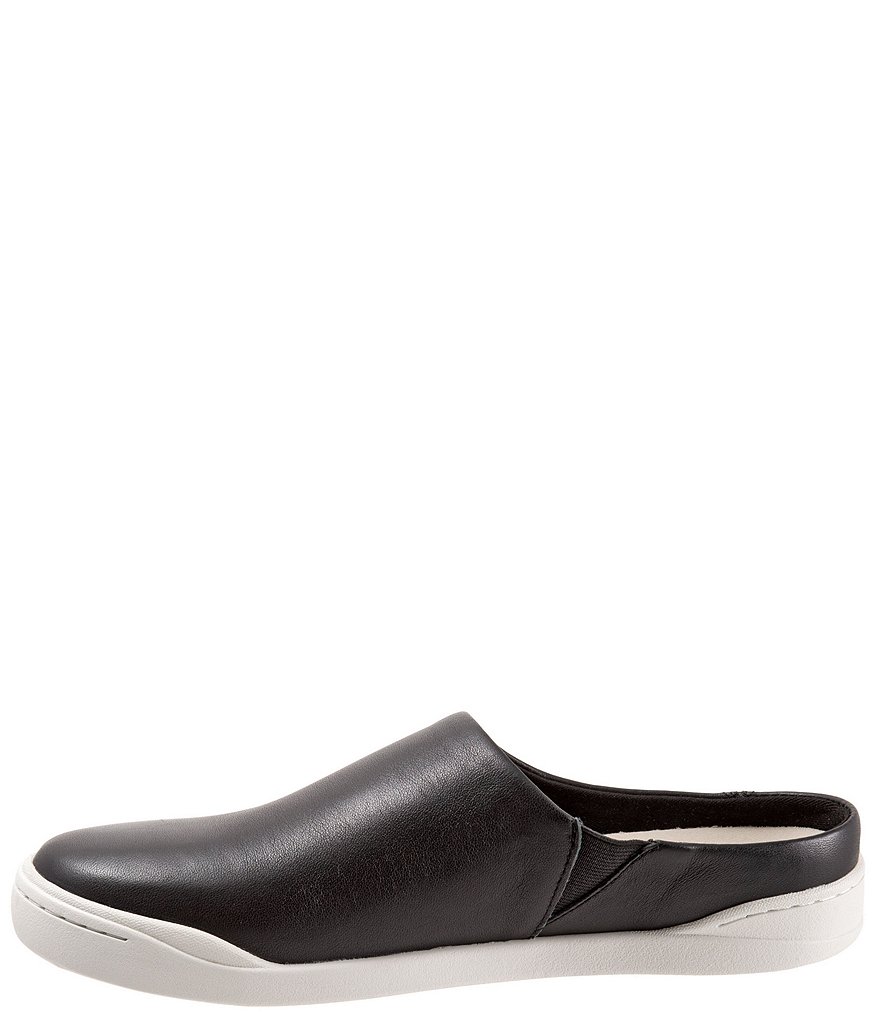 SoftWalk Auburn Leather Mules