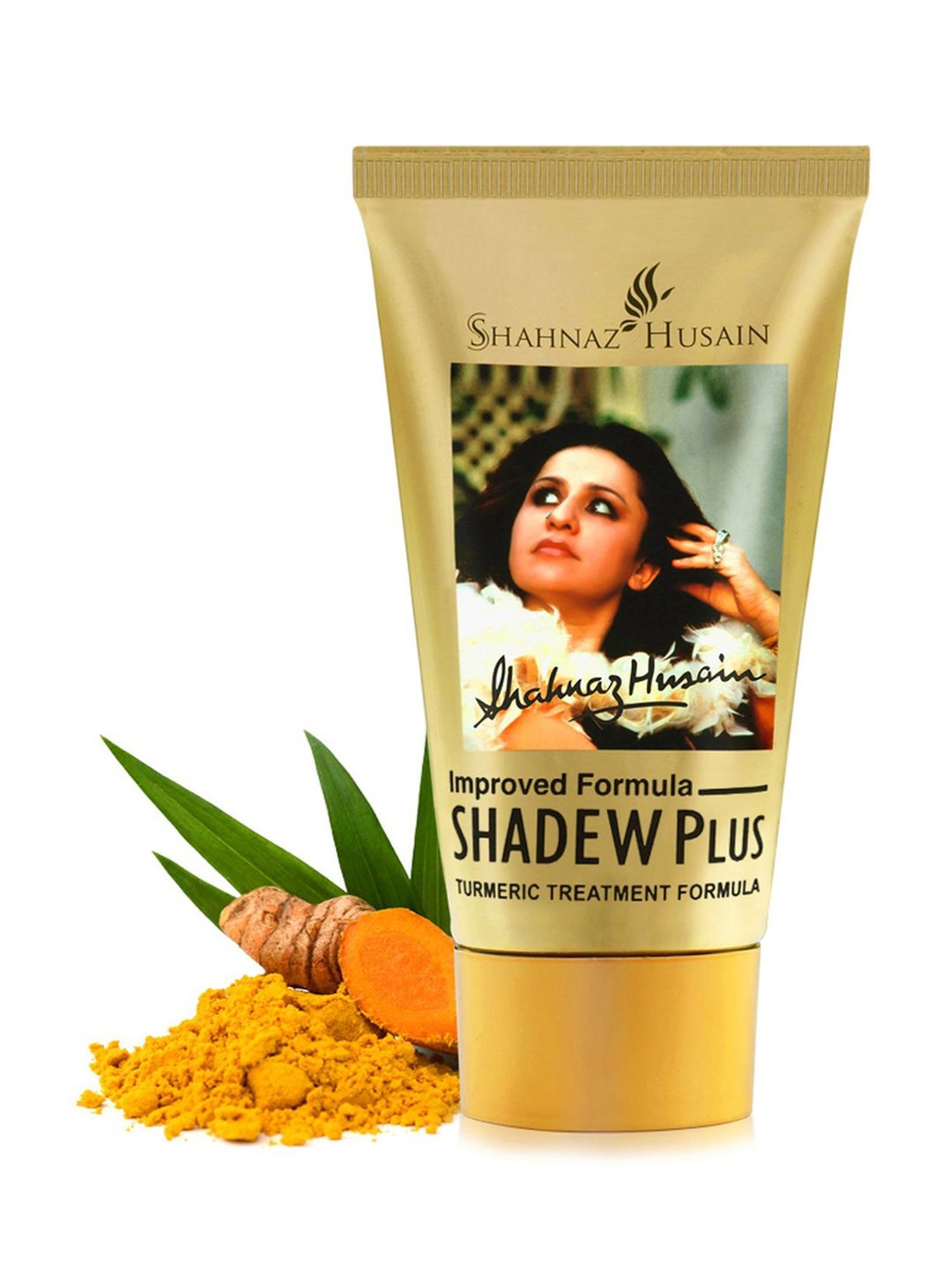 Shahnaz Husain Shadew Plus Turmeric Treatment Formula - 40 gm