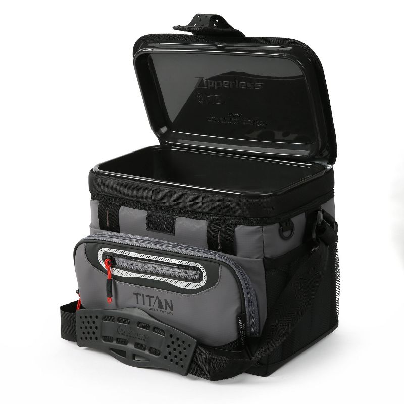 California Innovations Titan Deep Freeze 8qt Zipperless HardBody Cooler - Gray