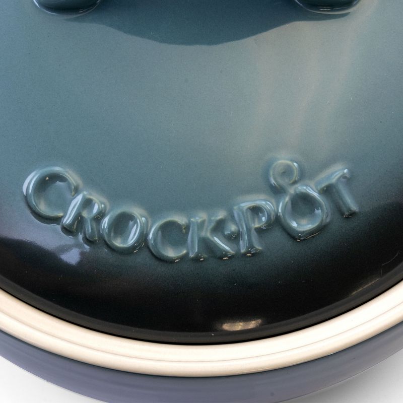 Crock-Pot 2.3 Quart Artisan Casserole with Lid in Gradient Gray