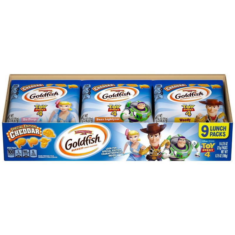 Goldfish Toy Story Cheese Crackers - .75oz/9ct