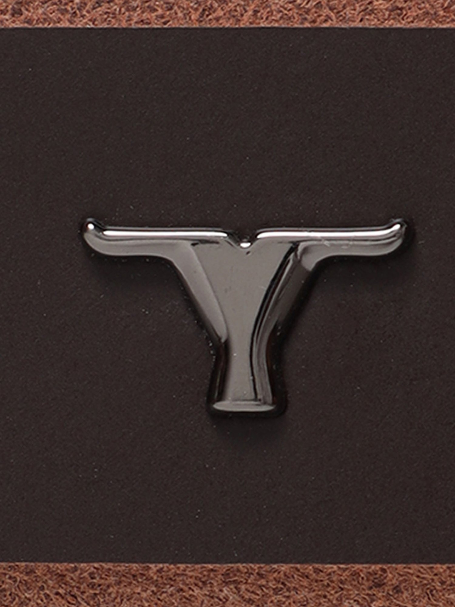 BULCHEE Brown Leather Casual Belt for Men