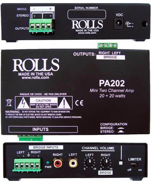 ETS InstaSnake PA202 Series 4-Channel Phantom Power Compatible CAT5 XLR Audio Baluns